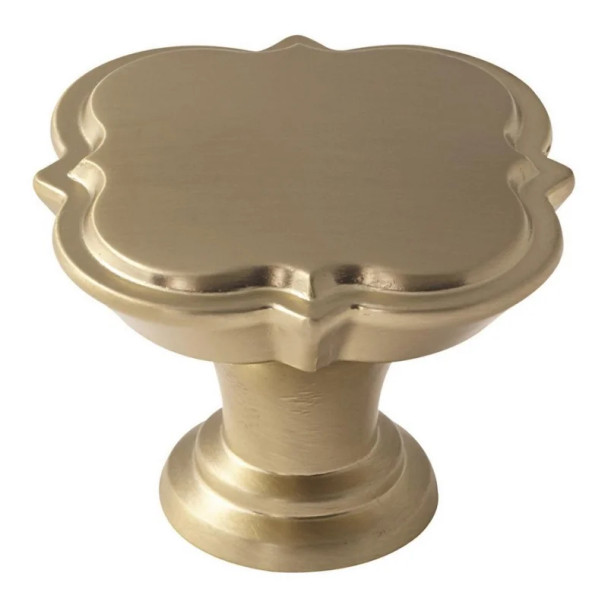 Amerock Grace Revitalize Series Golden Champagne 1-3/4 in (44 mm) Diameter Knob, - BP36629BBZ | BP36629BBZ