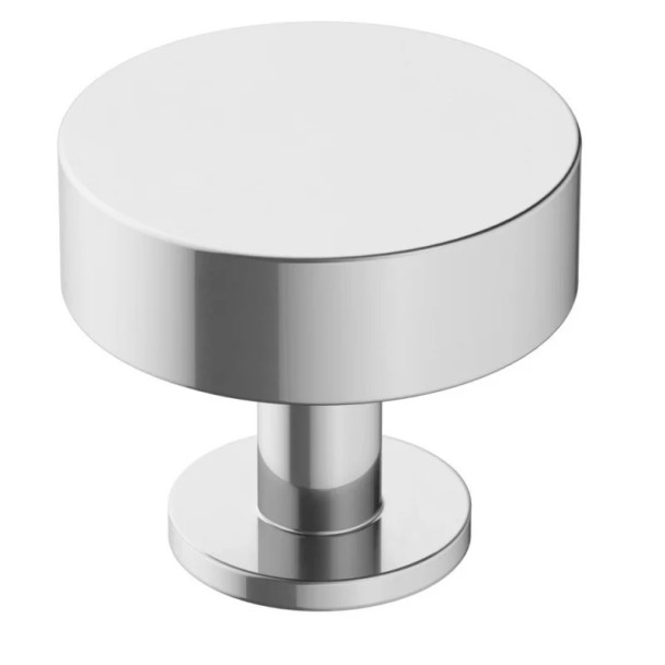 Amerock Radius Series Polished Chrome 1-1/4 in (32 mm) Diameter Knob, - BP3686426 | BP3686426