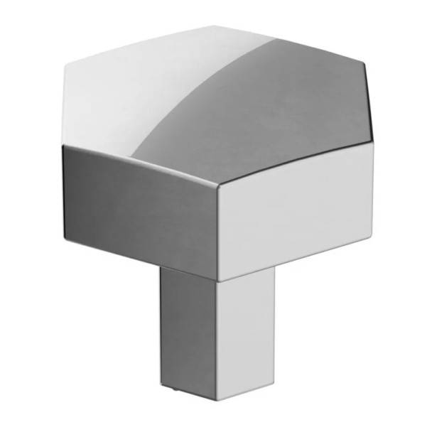 Amerock Caliber Series Polished Chrome 1-1/4 in (32 mm) Diameter Knob, - BP3687226 | BP3687226