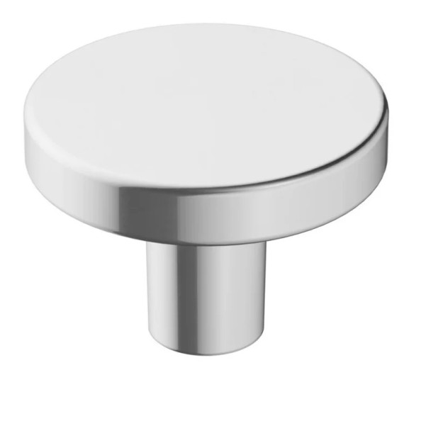 Amerock Versa Series Polished Chrome 1-3/8 in (35 mm) Diameter Knob, - BP3690426 | BP3690426