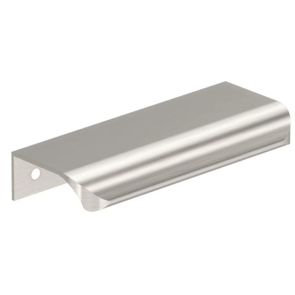 Amerock Streamline Tab Series 3-3/16 in (81 mm) Center to Center Satin Nickel Edge Pull, -BP37202G10 | BP37202G10