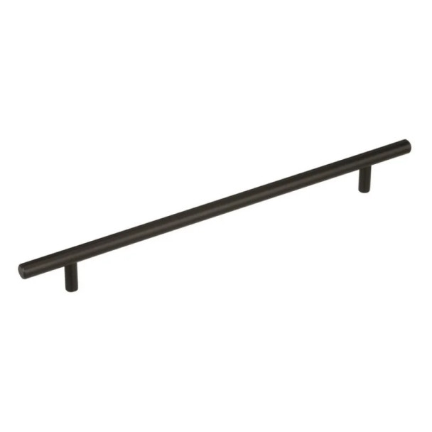Amerock Bar Pulls Series 10-1/16 in (256 mm) Center to Center Black Bronze Pull, -BP40519BBR | BP40519BBR
