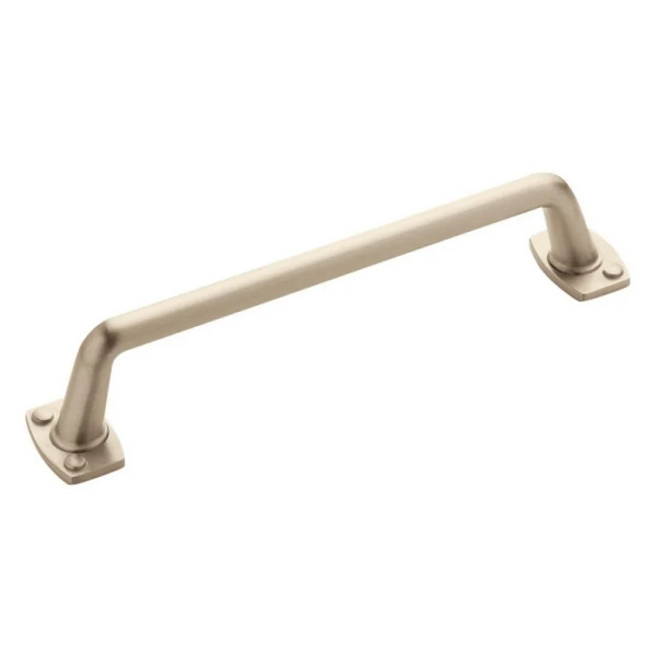 Amerock Rochdale Series 5-1/16 in (128 mm) Center to Center Satin Nickel Pull, -BP53713G10 | BP53713G10