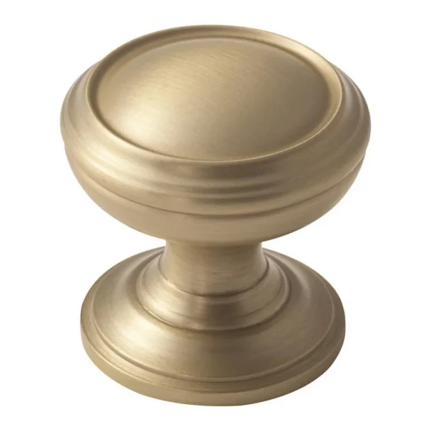 Amerock Revitalize Series Golden Champagne 1-1/4 in (32 mm) Diameter Knob, - BP55342BBZ | BP55342BBZ