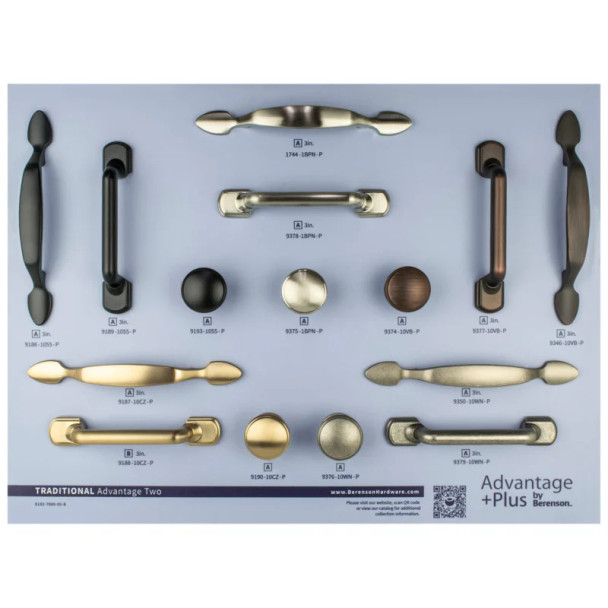 Berenson ADV+ TRADITIONAL 2 DISPLAY BOARD, 0192 | H0192700005B