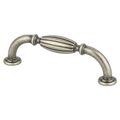 Pull Weathered Nickel 25/Box 96mm | Bar Pulls | H939410WN