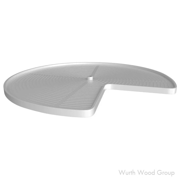 28" LD Polymer Kidney Whi Trays Enviro 4 | LD2401281140E
