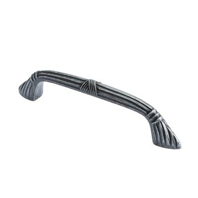 Berenson Toccata Appliance Pulls | Rustic Iron, Center: 6", 7 13/16", Width: 9/16", Height: 1 11/16" | H82411RI