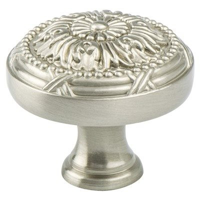 Berenson Toccata Knobs | Brushed Nickel, Height: 1 5/16", 38mm | H82491BPN
