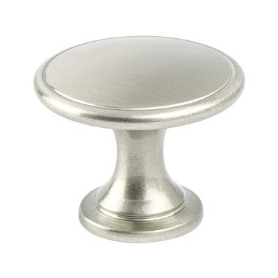 Berenson Alto Knobs | Brushed Nickel, Height: 1 3/8", 1 3/4" | H41034BPN