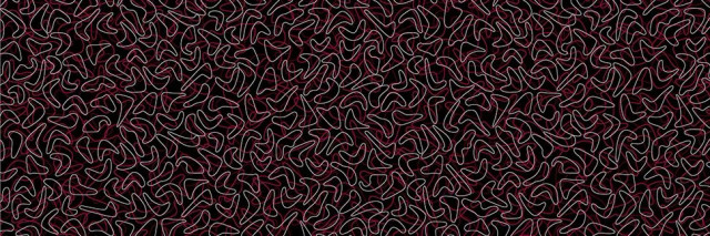 Ebony Red Boomerang laminate, Soft Grain finish