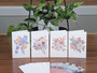 Loose Florals Watercolor Print Cards - Set of 4