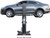 ATLAS PSP-6000 - 6,000 lb Portable Single Post Lift