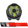 Ventilador de piso de 20" con perilla de tres velocidades