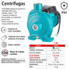 Bomba centrífuga 1 hp iusa