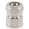 Adaptador de latón niquelado tipo hembra 16 x 1/2” NPTH