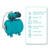 Hidroneumático jet de 1 HP, tanque 100 L
