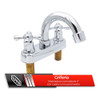 Mezcladora de 4” para Lavabo con Manerales de Cruceta, Primo Esencial, IUSA