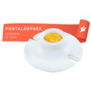Portalámpara redondo de 92.5 mm embolsado