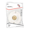 Portalámpara redondo de 92.5 mm embolsado