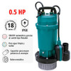 Bomba sumergible 0.5 hp para agua turbia