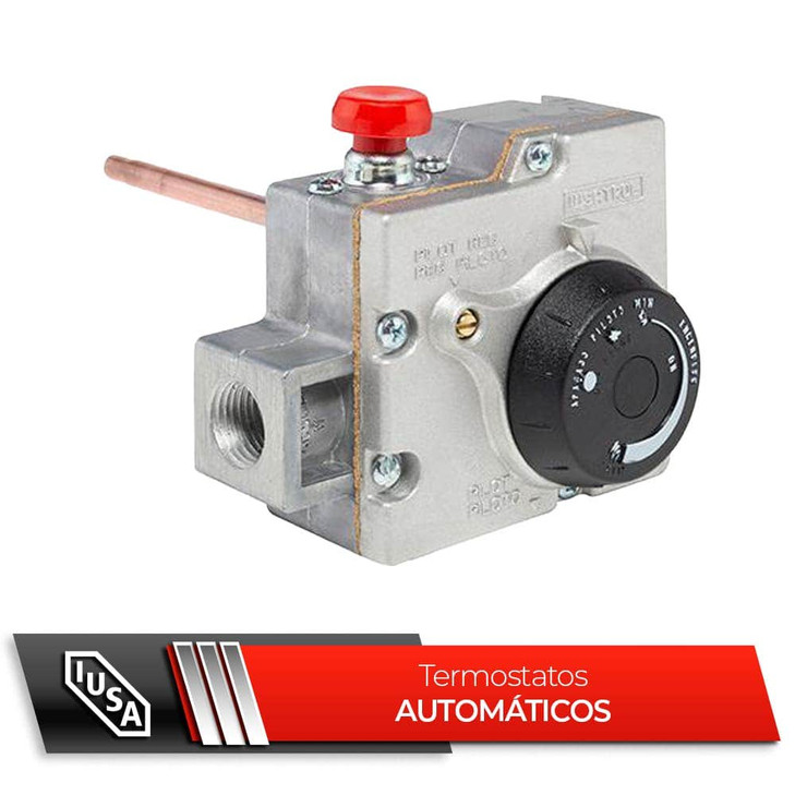 Termostato automático para calentador 1/2" NPT-3/16" (24UNS)