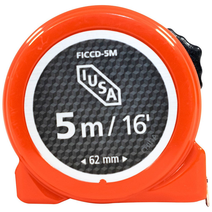 flexómetro compacto, iusa, 5 m, con correa