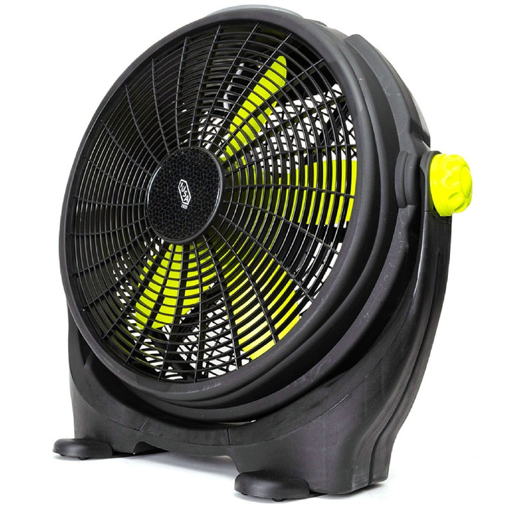 Ventilador de piso de 20" con perilla de tres velocidades