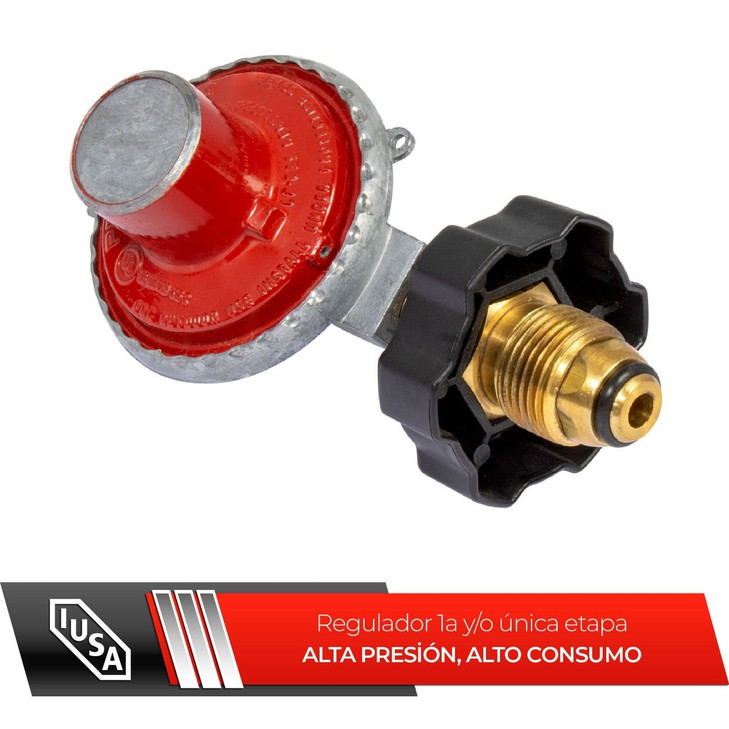 Regulador de gas L.P. 1 vía alta presión modelo 7000 AS0