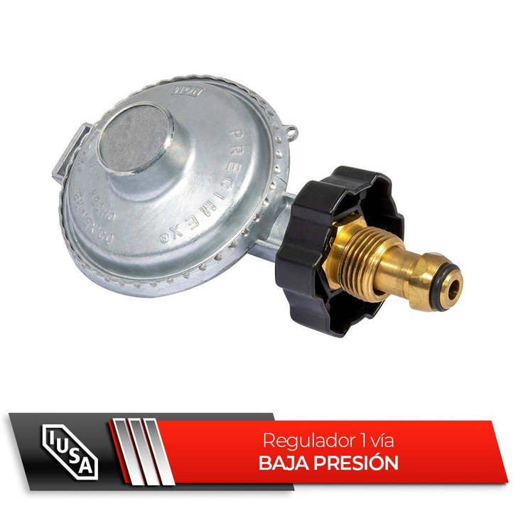 Regulador de gas lp 1 vía baja presión modelo 3001 as0