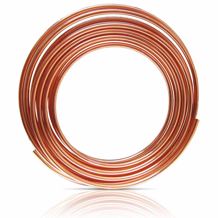 Tubo flexible tipo g rollo de 18.29 m 1/4”