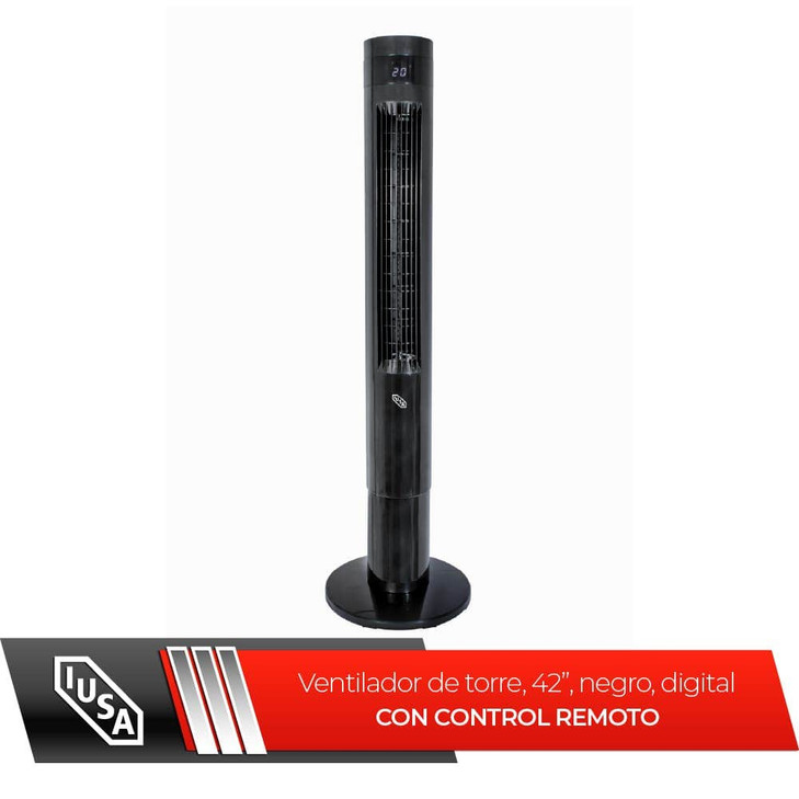 Ventilador de torre 42" digital con control remoto