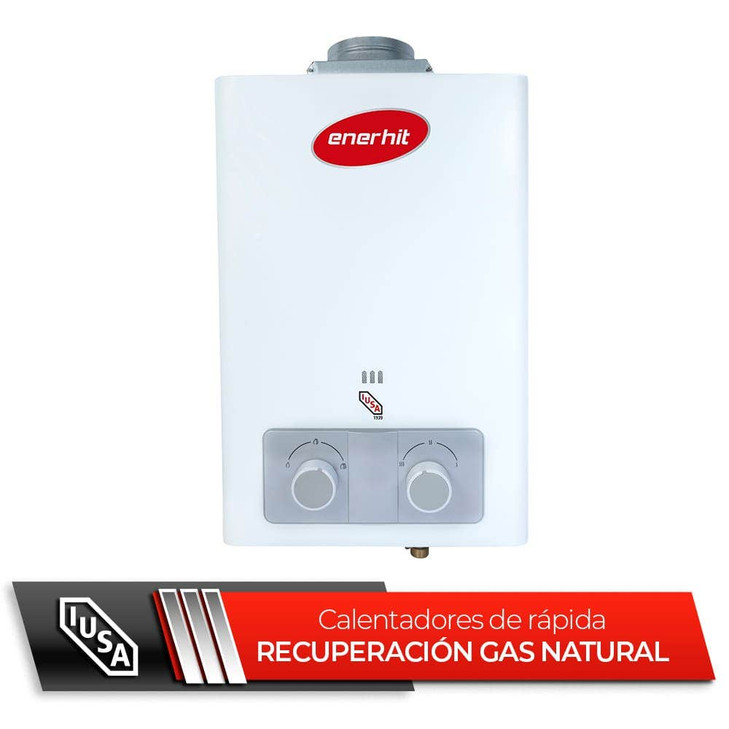 Calentador instantáneo enerhit, 6 l para gas natural