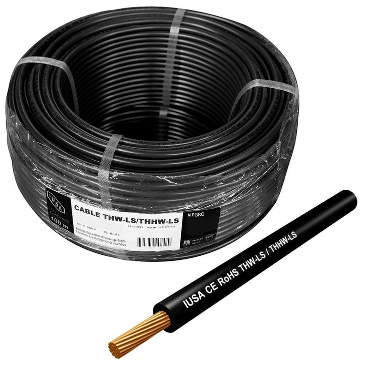 Cable THW-LS/THHW-LS CE RoHS 2/0 AWG IUSA Rollo 100m