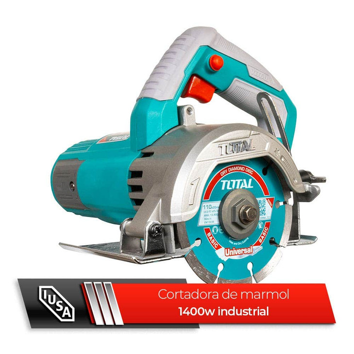Cortadora de cerámicos 1400 W TOTAL