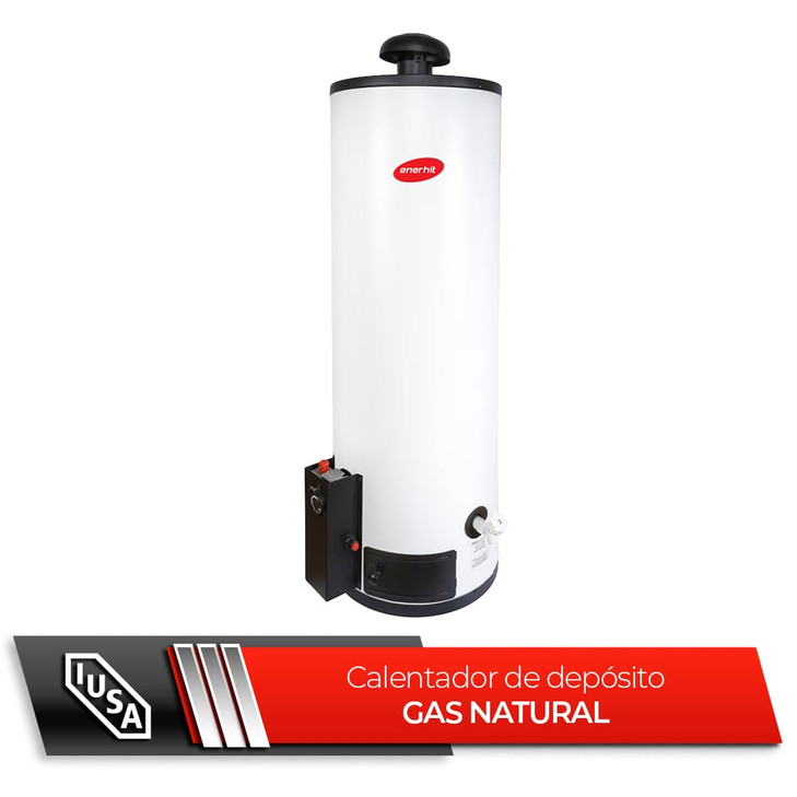 Calentador de depósito enerhit 80 l gas L.P./natural