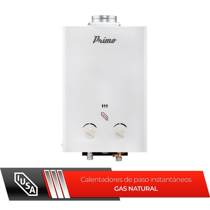Calentador de agua instantáneo 6 l/min primo iusa