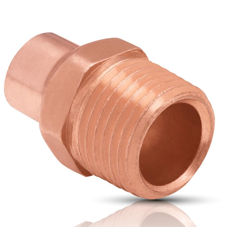 Conector con rosca exterior reducida nibco 3/4” x 1/2”