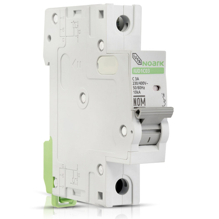 Interruptor termomagnético para riel DIN, 1 polo 16 A