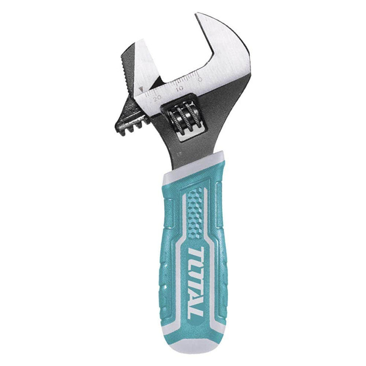 Llave ajustable 2 en 1 6” industrial Cr-V TOTAL