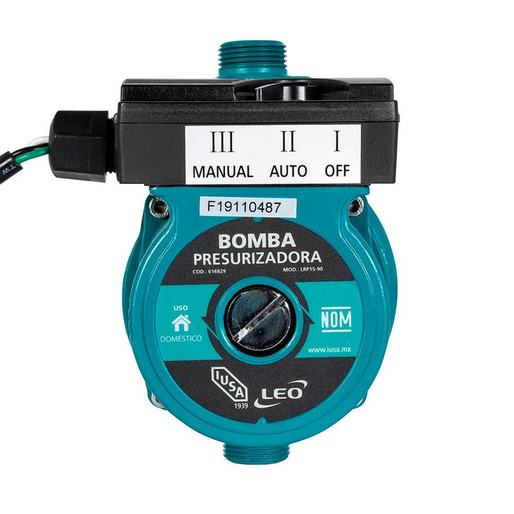 Bomba presurizadora 0.16 hp con accesorios