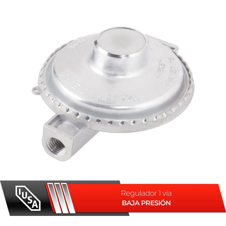 Regulador de gas L.P. 1 vía baja presión, modelo 3001 A00