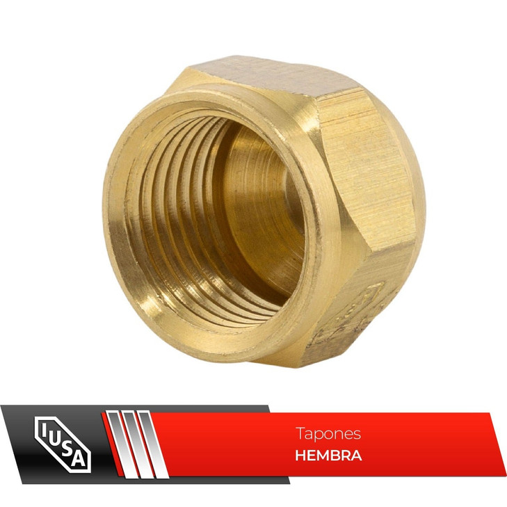 Tapón hembra 3/8” flare