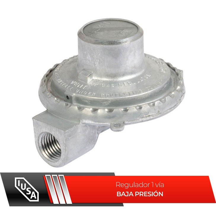 Regulador de gas L.P. 1 vía baja presión, modelo 5000 A00