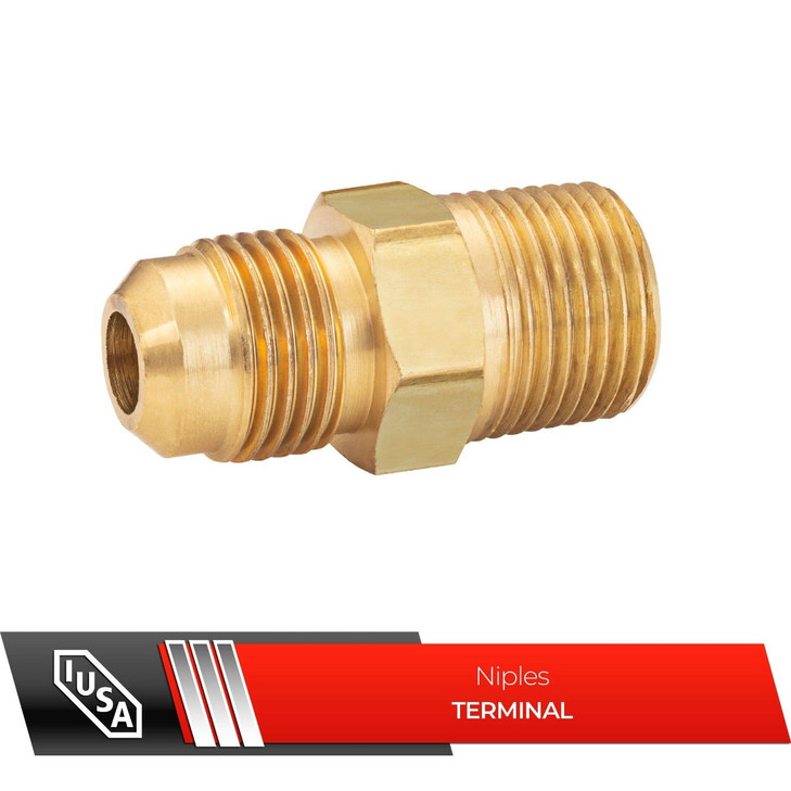 Niple terminal 3/8” x 1/4”
