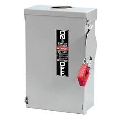 General Electric Heavy Duty Safety Switch TH3221R
2 Pole
30Amps
240V
Fusible Switch 
HD N3R (Outdoor)