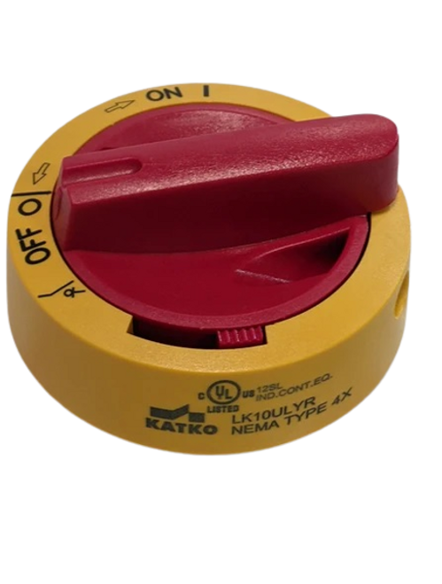 ALtech Corp LK10 Y/R UL
Door Interlock Handle
Selector
Yellow/Red 
LK10 Series