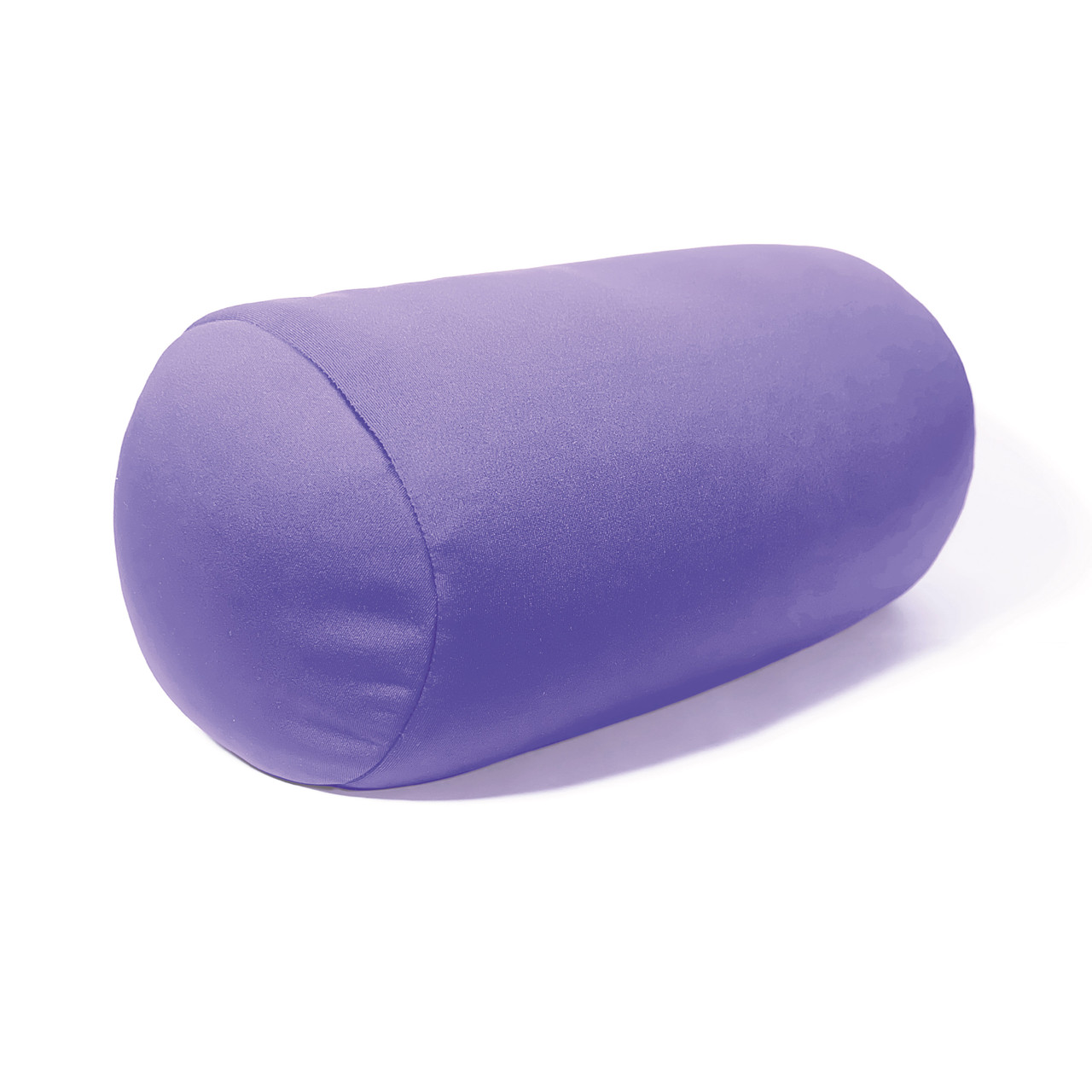 Cushie Pillows 7 X 12 Microbead Bolster Roll Pillow Purple