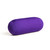Cushie Pillows 3.5" x 8" Microbead Bolster Roll Pillow – Purple