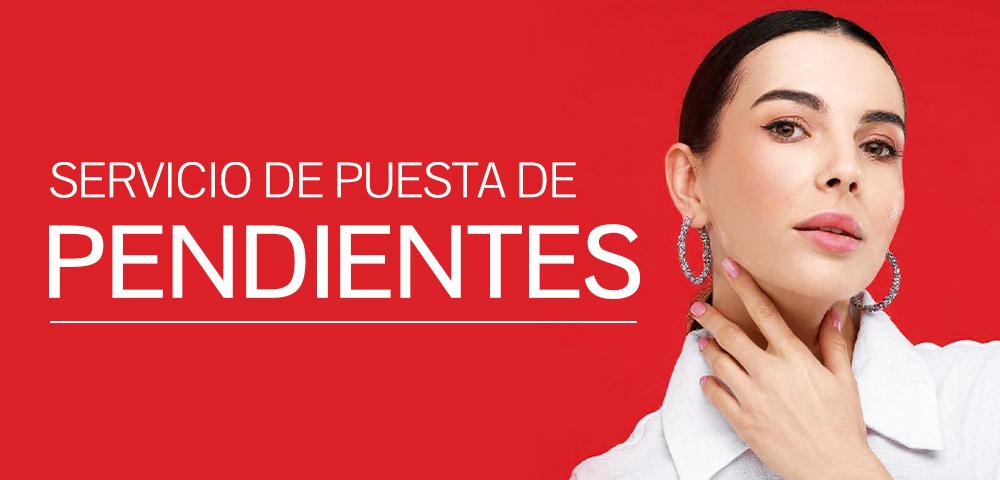 Servicio de puesta de pendientes en Farmacia Serralta, en Barcelona